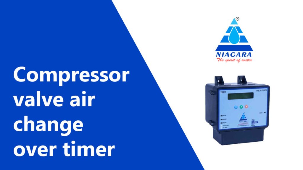 Compressor valve air change over timer