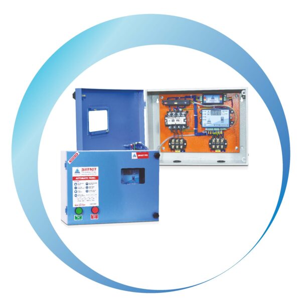 Automatic 3 phase GSM Mobile Pump Panels